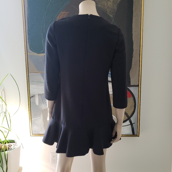 Ochirly | Mini Dress with Ruffle Hem and Embellishments - Picture 2 of 8